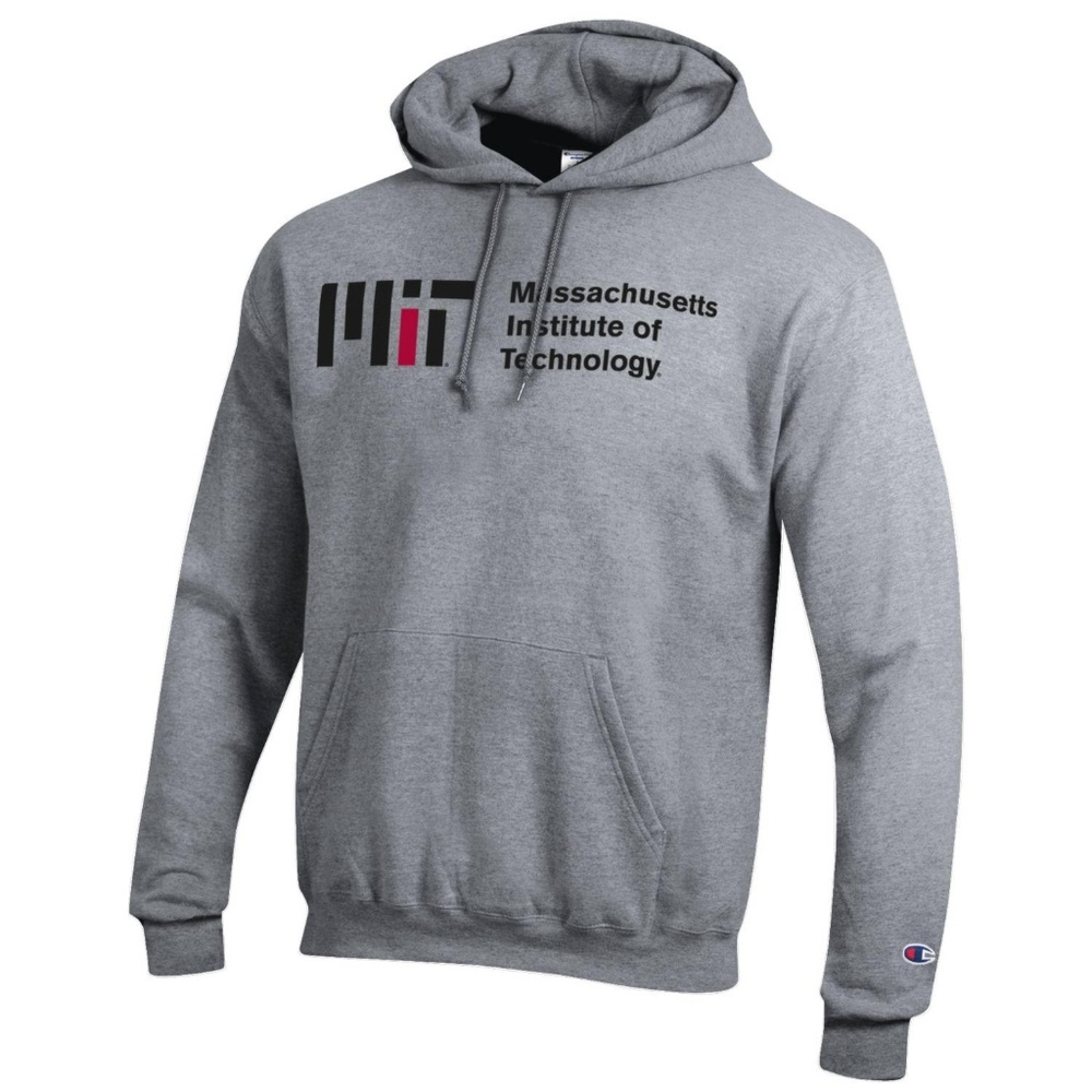 MIT Mens Pullover Hoodie Sweater
